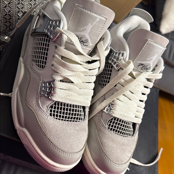 Gray and Silver Sneakers - Picture 9 of 13